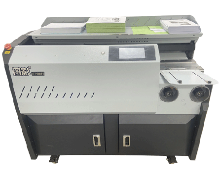 圖影C200H觸摸屏A4側(cè)膠膠裝機(jī)